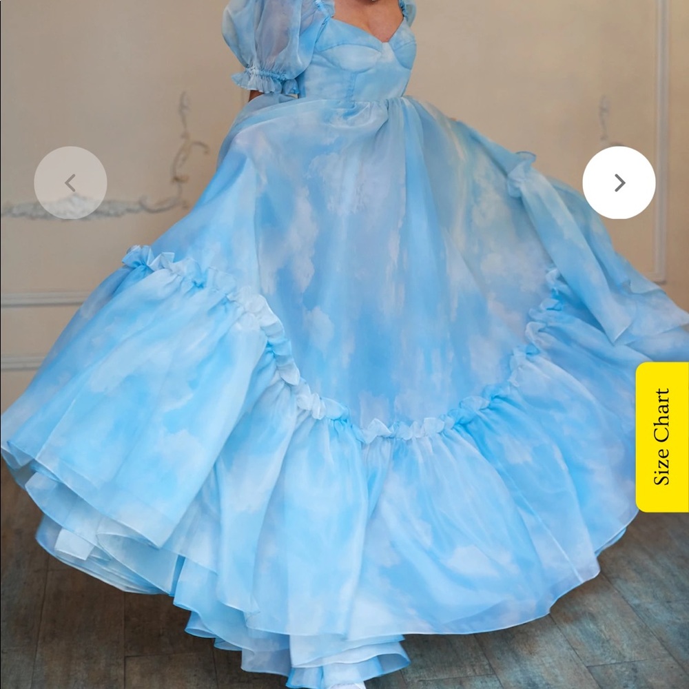 Selkie Head in the Clouds Ritz Gown 2X